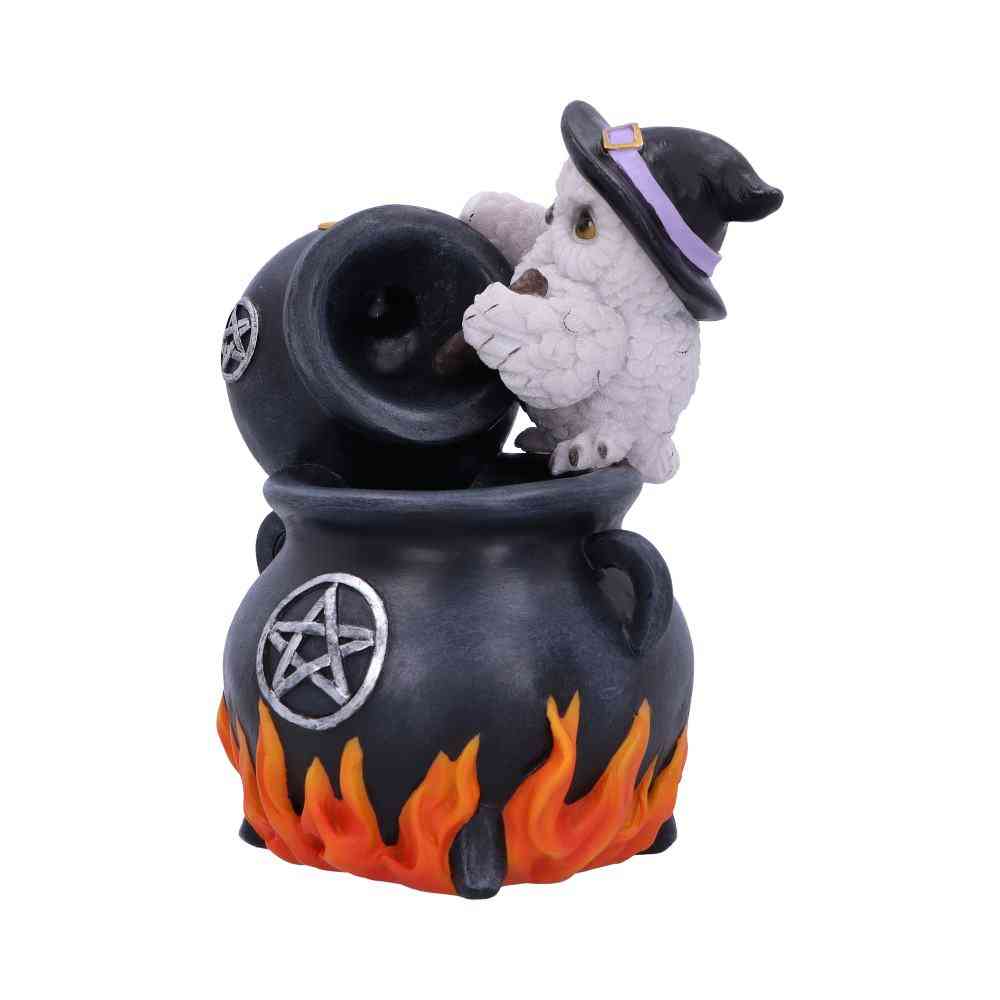 Nemesis Now - Snowy Brew 17cm Backflow Incense burner - Multicolours
